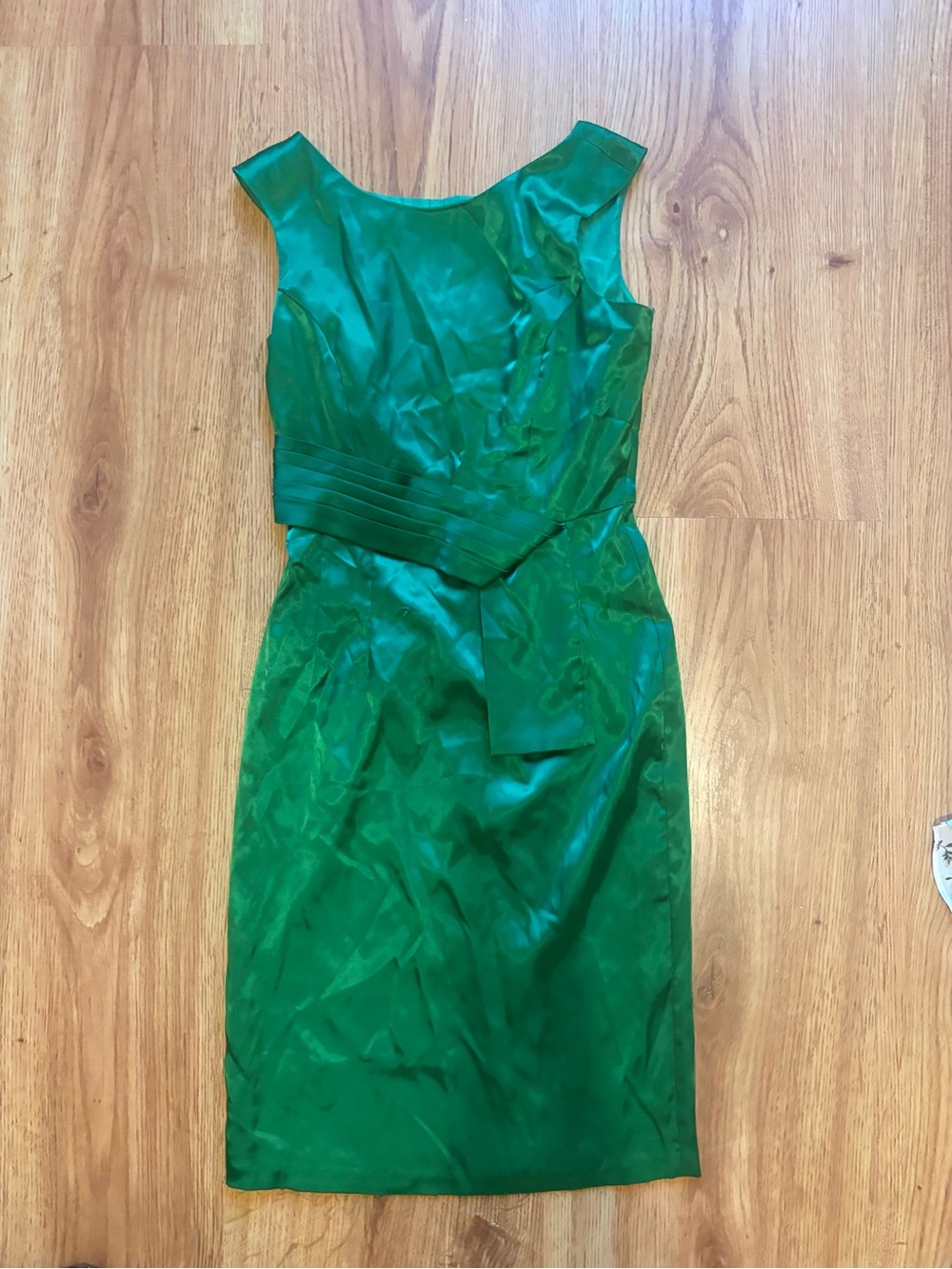 Charlotte Russe Emerald Green Midi Sheath Dress